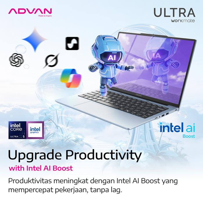 Bangga Teknologi Indonesia Advan Laptop Workmate Ultra