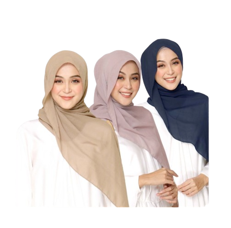Hijabwanitacantik Pashmina Dubai Voal 1