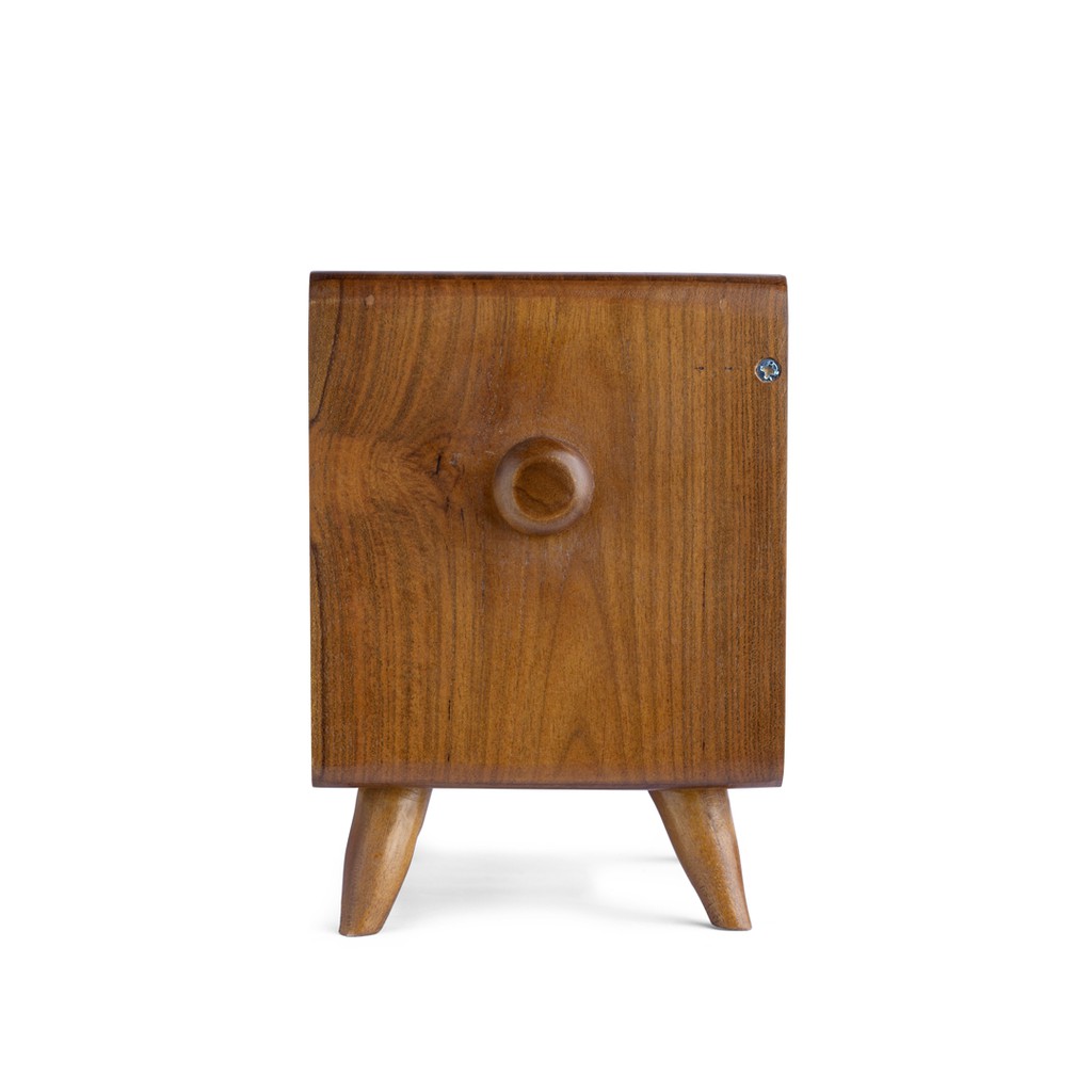 Tempat Tisu Kayu Natural Soka Smile Small 3