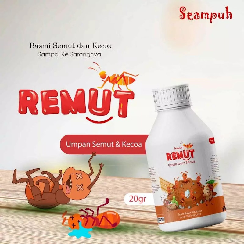 Seampuh Umpan Racun Semut dan Kecoa 5