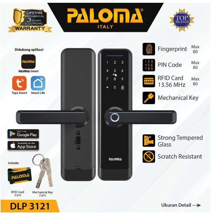 Paloma Digital Lock Smart Home DLP-3121