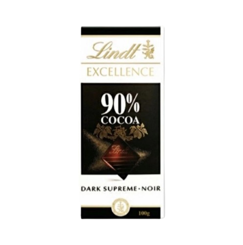 Lindt Excellence 90% Cocoa Dark Supreme Noir 1