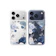 Global Gelora Inovatif Cassion Hybrid Crystal Case iPhone Blue Flowers 1