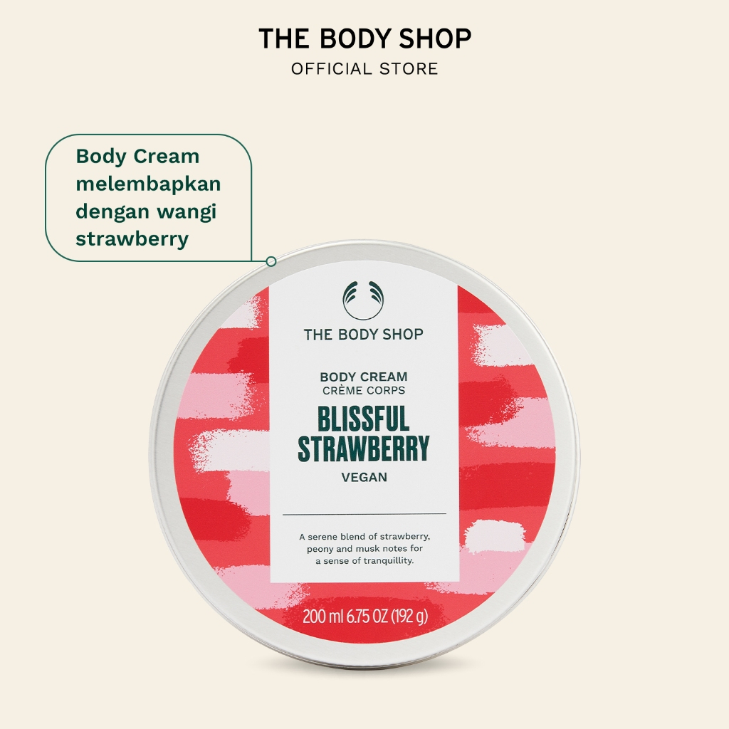 The Body Shop International Limited The Body Shop® Blissful Strawberry Body Cream