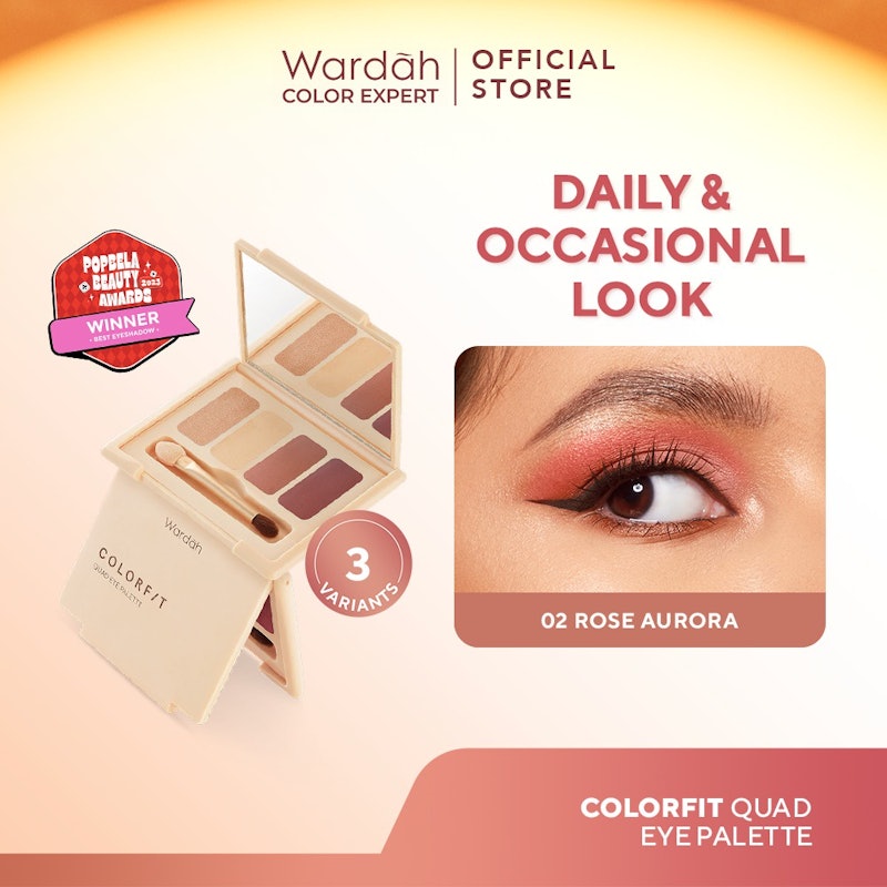 Colorfit Quad Eye Palette 02 Rosé Aurora 2