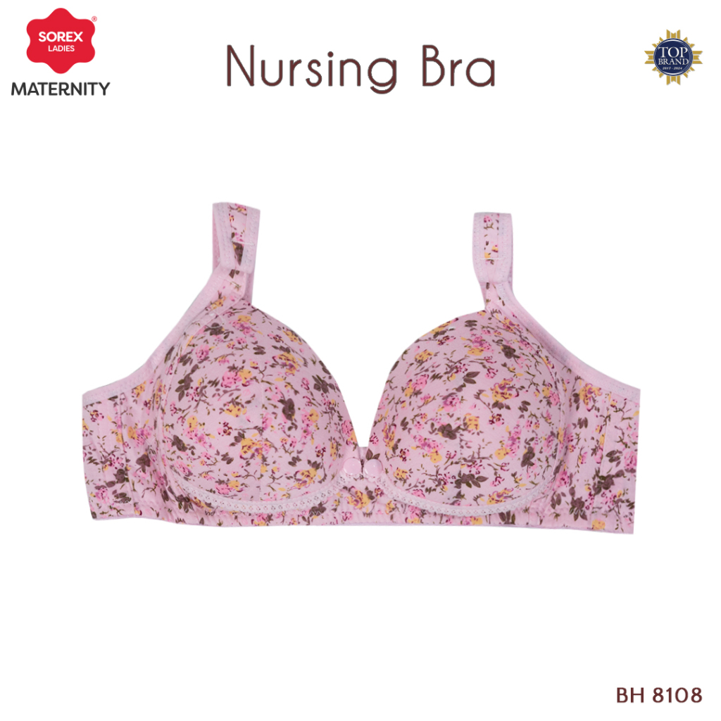 Prakarsa Jaya Sentosa Sorex Nursing Bra Motif Bunga Cup B BH 8108