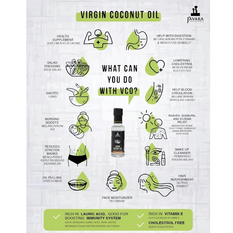 Javara Organic Virgin Coconut Oil 4