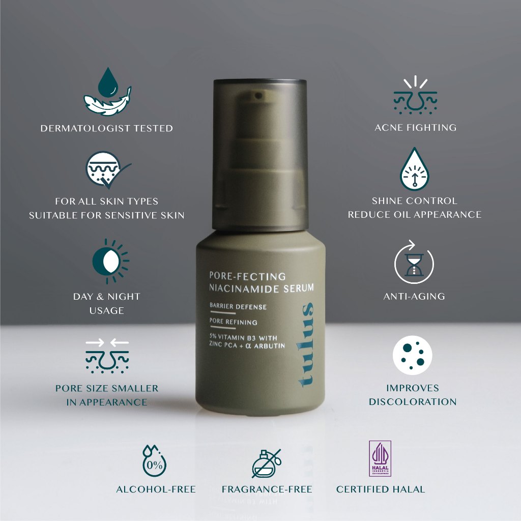 Tulus Mulus Terus tulus Pore-fecting Niacinamide Serum 
