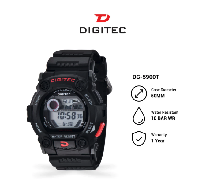DIGITEC DIGITEC Jam Tangan Pria Digital DG-5900T