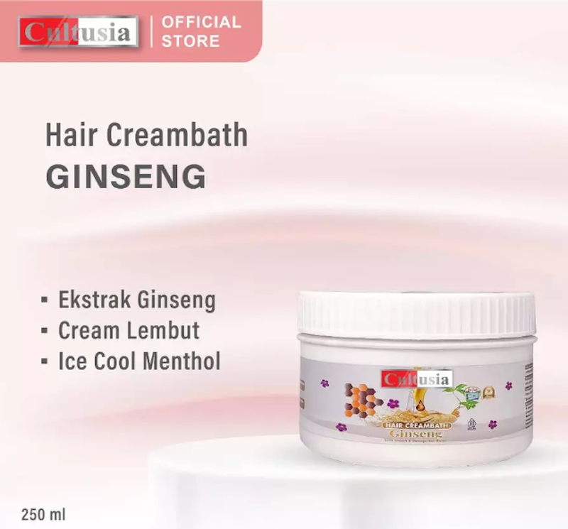 Cultusia Hair Creambath Ginseng 2