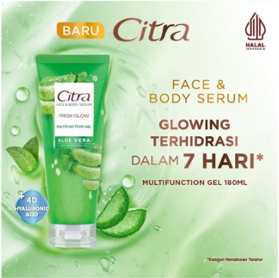 Unilever Indonesia Citra Face & Body Serum Fresh Glow