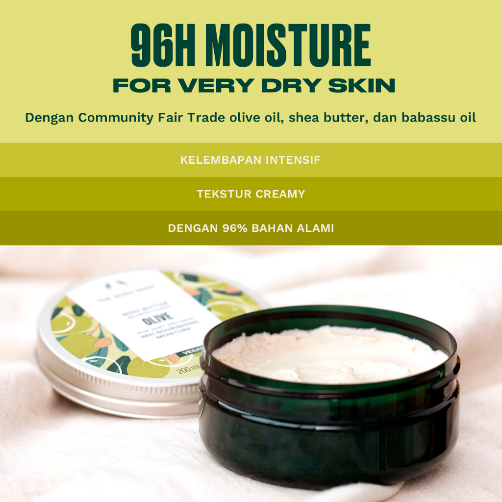 The Body Shop  New Olive Body Butter