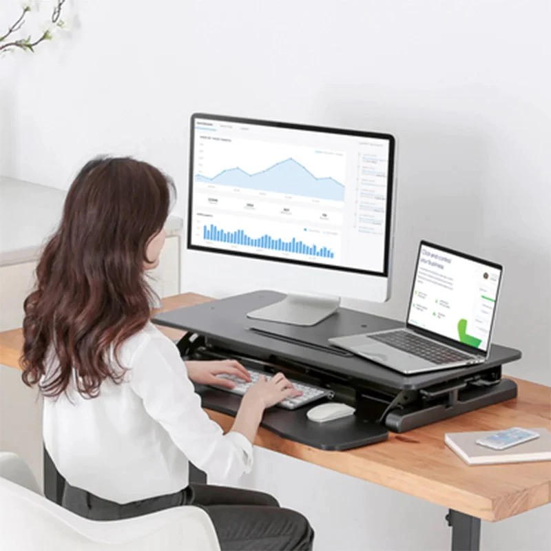 K-STAR Meja Lipat Laptop Portable Folding Desk with Keyboard Stand 4