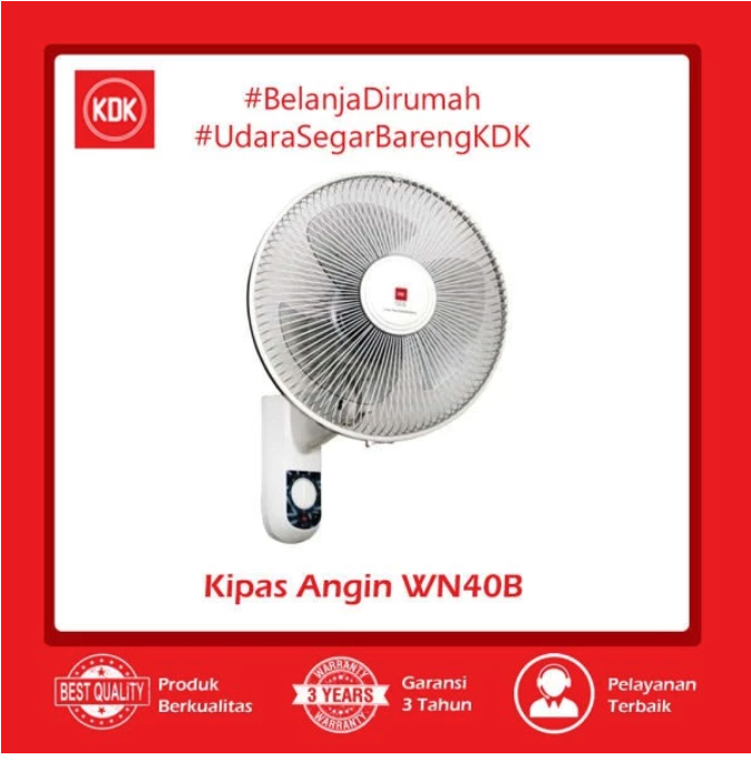 KDK Company KDK Wall Fan 16 Inch  WN40B