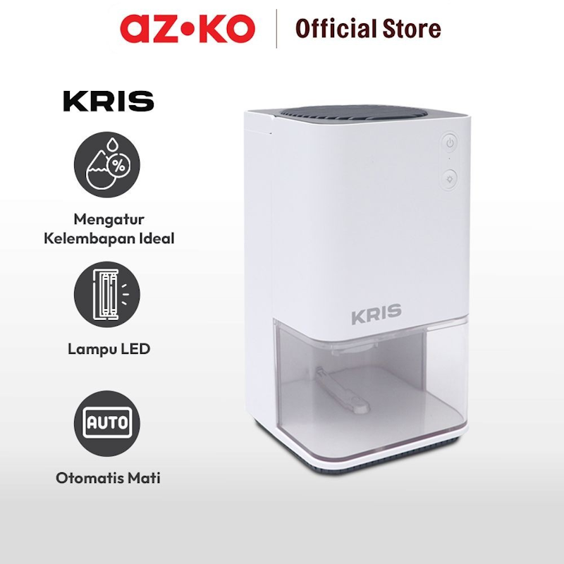 AZKO Kris 0.3 Liter Dehumidifier 33 Watt 2