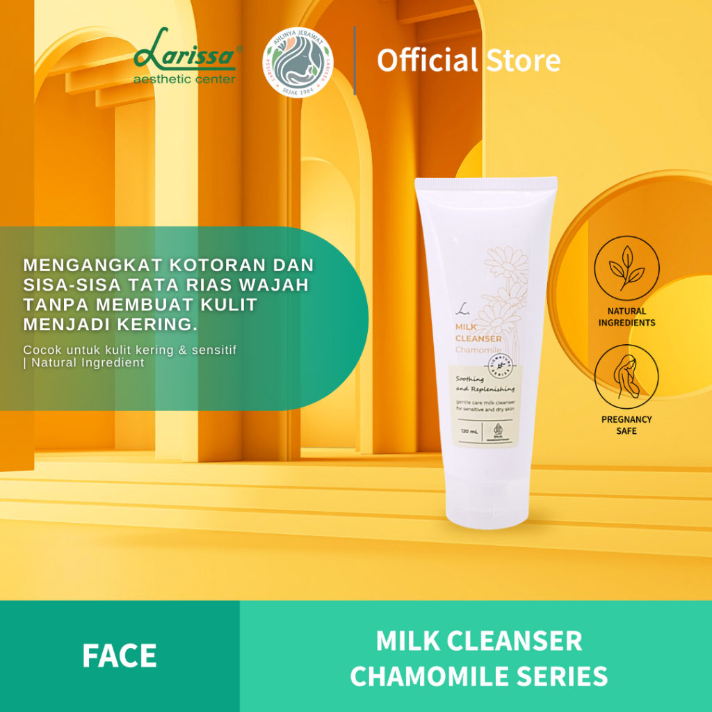 Larissa Anugerah Sejahtera Larissa Milk Cleanser Chamomile