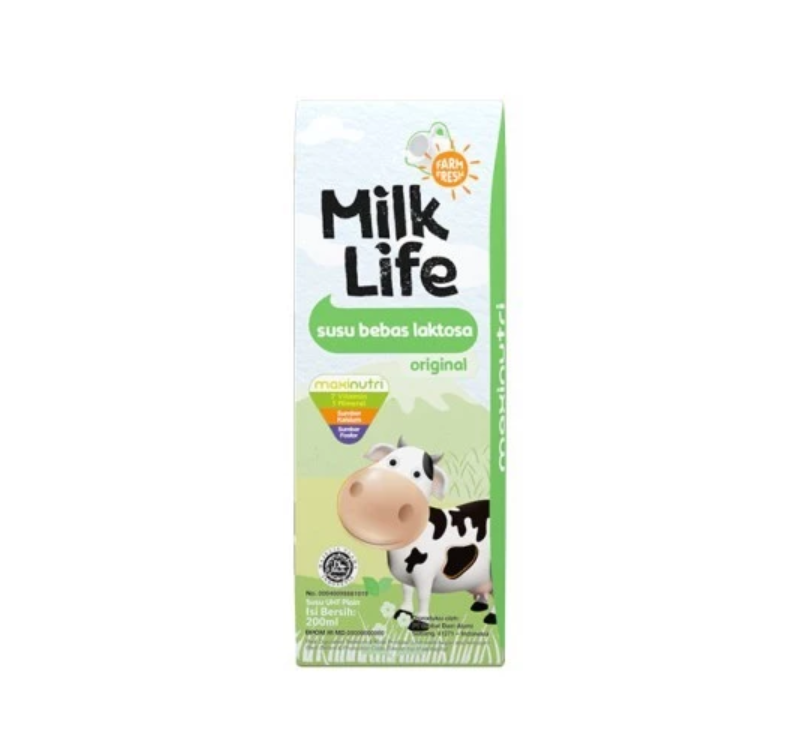 MilkLife UHT Teens Lactose Free 200 ml