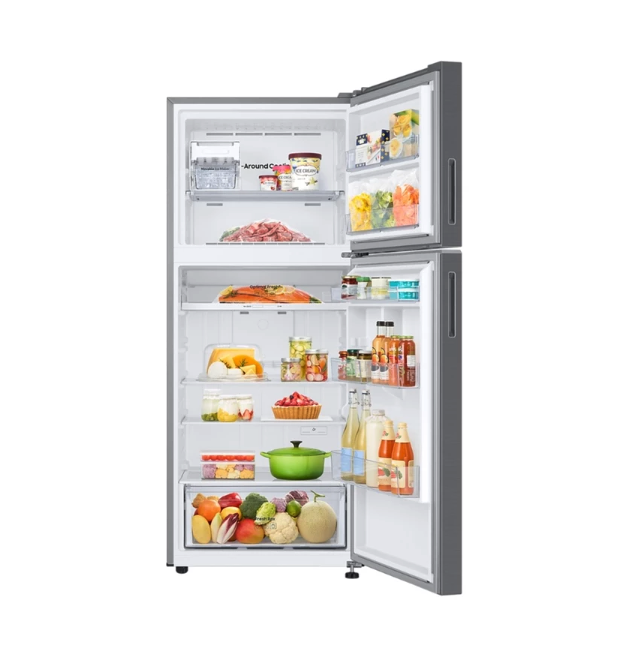Samsung Electronics Samsung 393 L Bespoke Refrigerator TMF Ungkep Compartment Clean Vanilla + Clean Peach RT38CB66408JSE