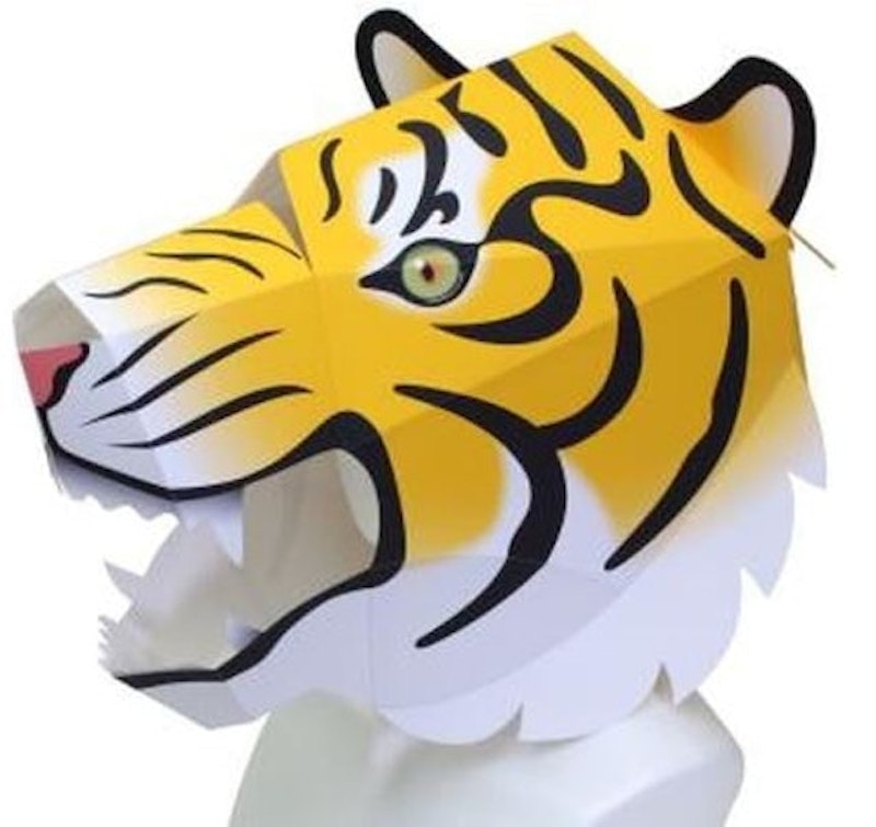 DIY Papercraft Animal Mask 1