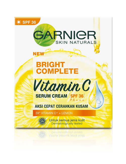 Garnier Bright Complete Serum Cream SPF 36