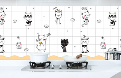 Wallpaper Sticker Waterproof/Fireproof/Oilproof 4