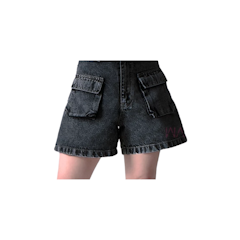 WAUW Celana Pendek Cargo Short Jeans Tabby