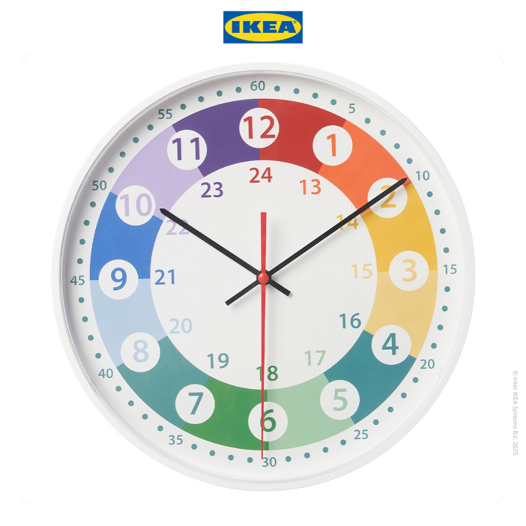 IKEA KORVTRÄD Wall Clock Multicolor