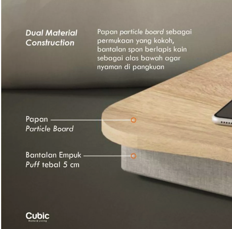 Cubic Meja Pangku Laptop 3