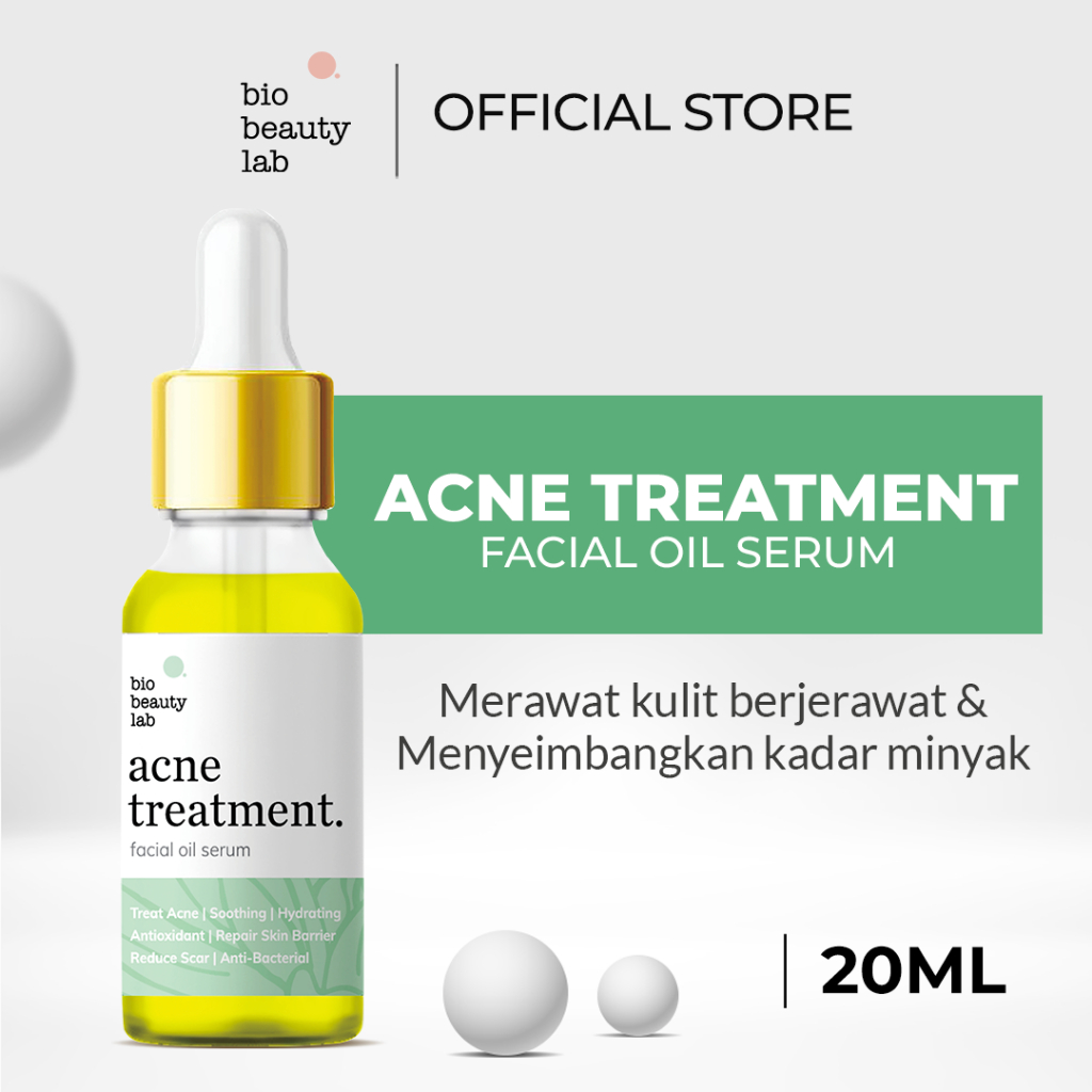 Sinar Alfa Omega Bio Beauty Lab Acne Treatment Facial Oil Serum
