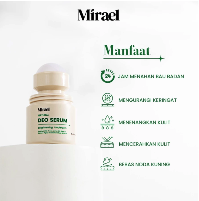 Mirael Natural Indonesia Mirael Natural Deodorant Serum
