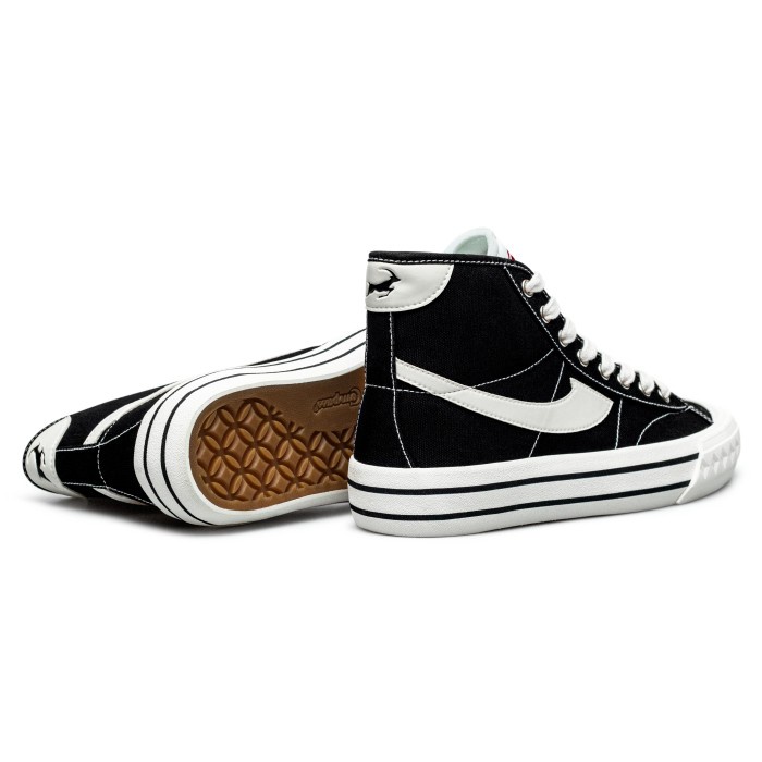 Kompas Mas Compass® Retrograde Hi Decon Black White