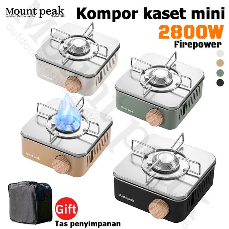 Mount Peak Cassette Stove Camping Outdoor 5