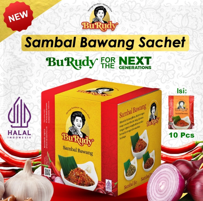 Rudy Abadi Bersama Bu Rudy Sambal Bawang