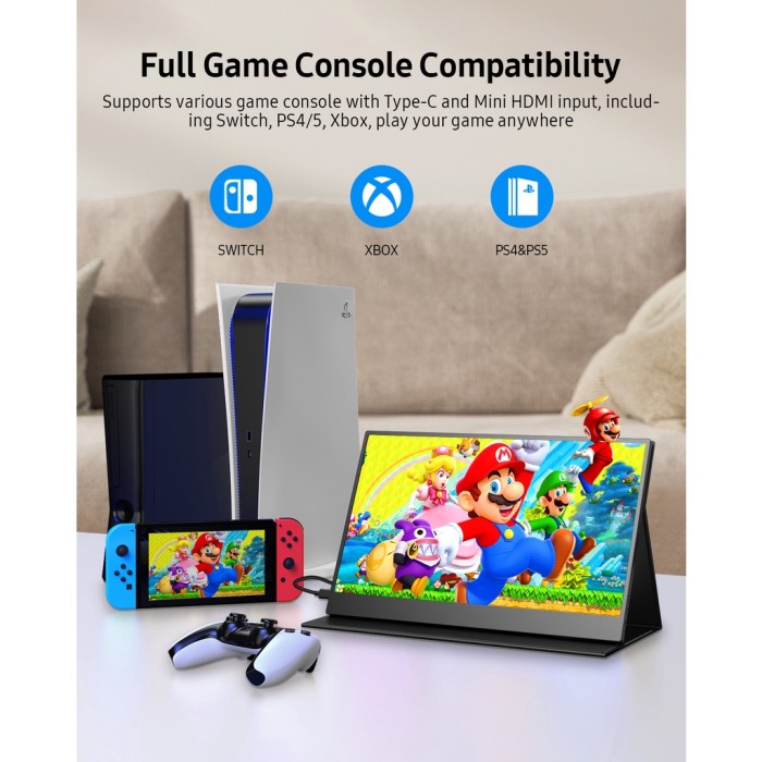 UPERFECT UPERFECT Portable Monitor 15.6" LCD Touchscreen