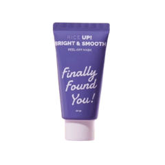 Finally Found You! RICE UP! Bright & Smooth Peel-Off Mask