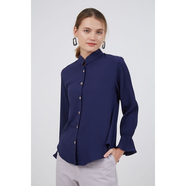 Berrybenka Sophie Murila Puff Blouse