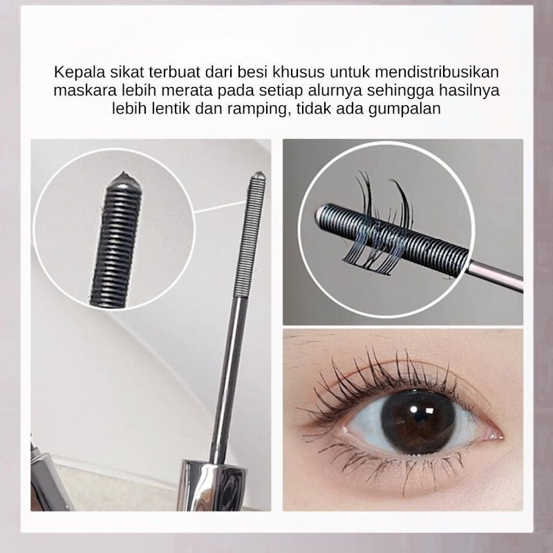 FEALI Iron Eyelashes Set Mascara 3
