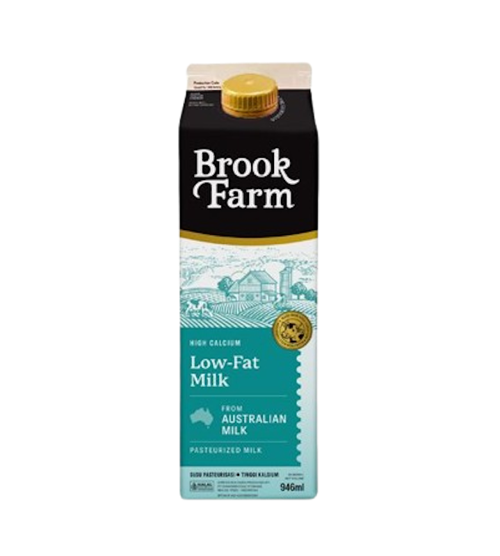 BrookFarm High Calcium Low Fat Milk 1