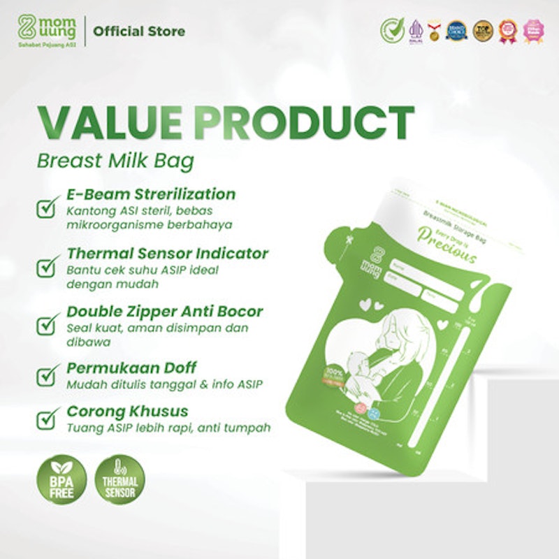 Mom Uung Breastmilk Storage Bag 2
