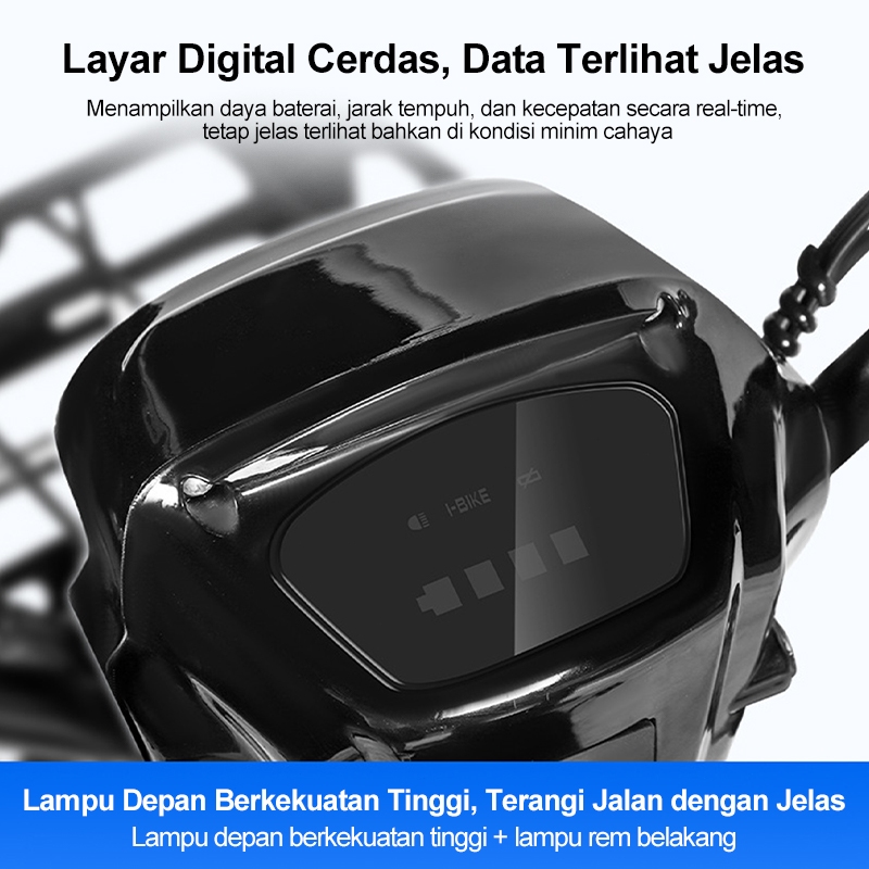 Ebuy Indonesia e-Buy Sepeda Listrik 40 KM EP30