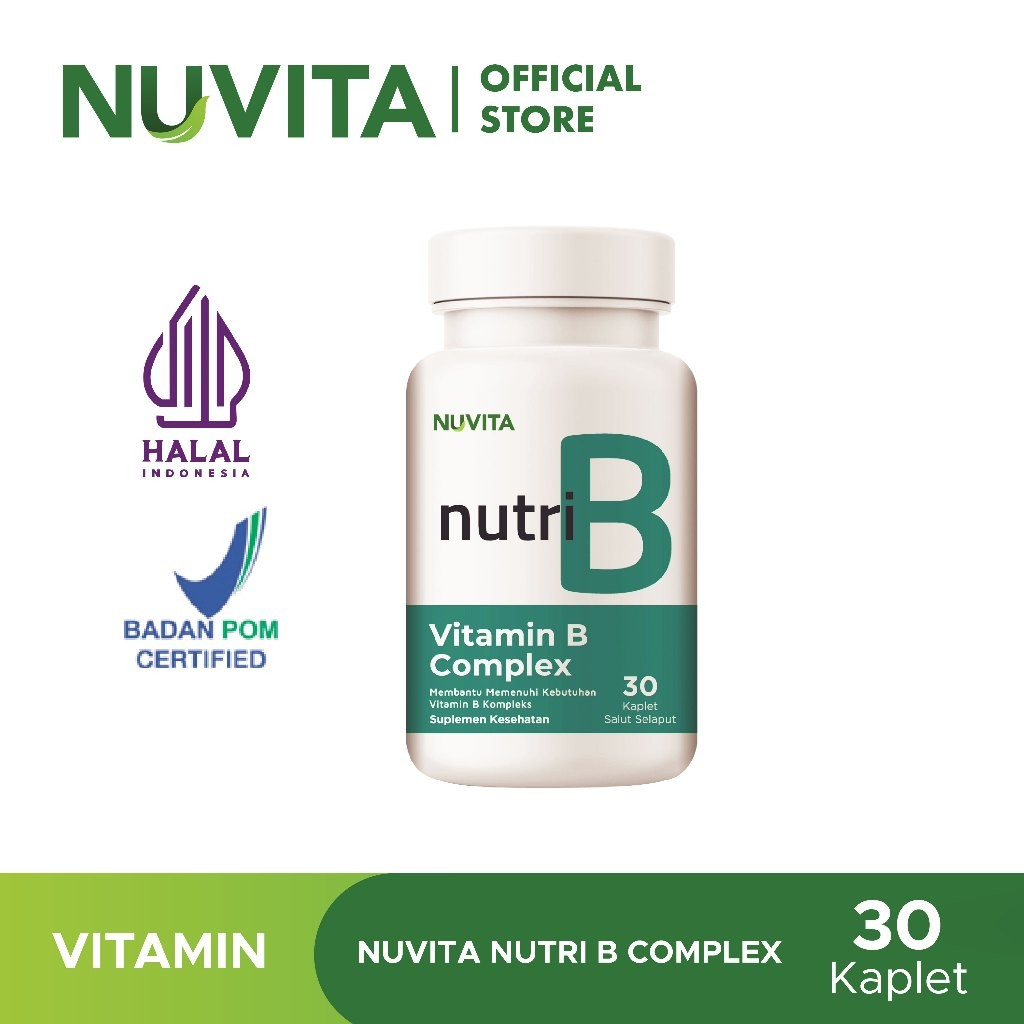 Nutri Vita Pharma Nuvita Nutri B Vitamin B Complex 
