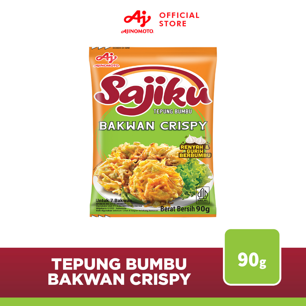 Ajinomoto Sajiku Tepung Bumbu Bakwan Crispy