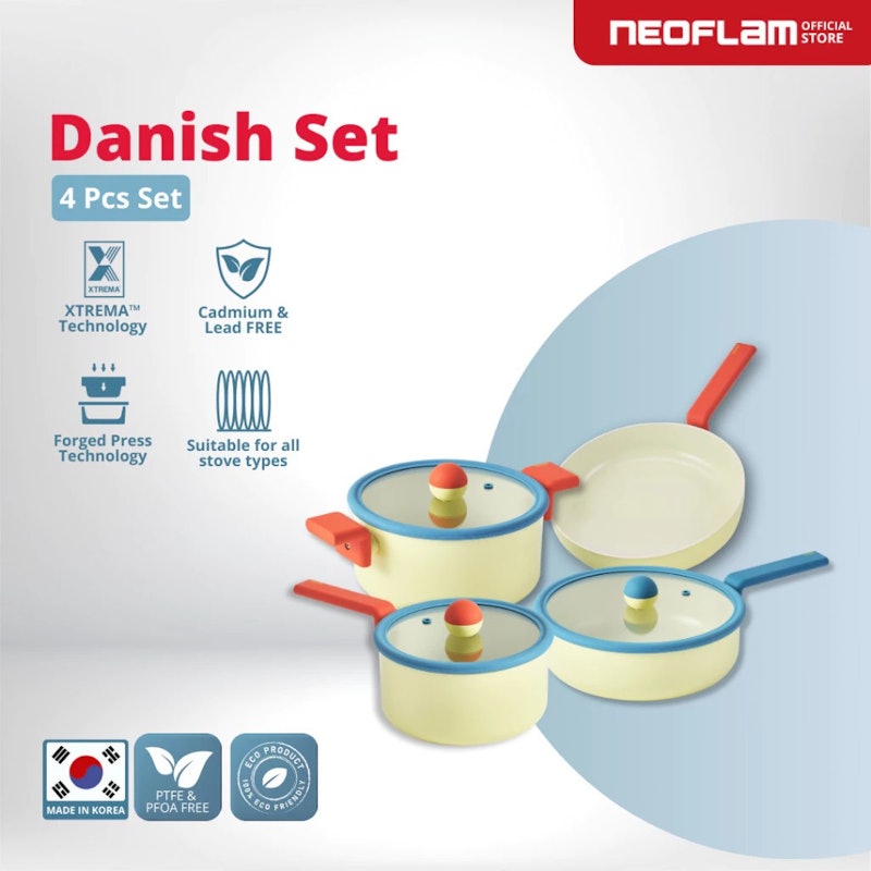 Neoflam Danish Forged Set 4 pcs 4