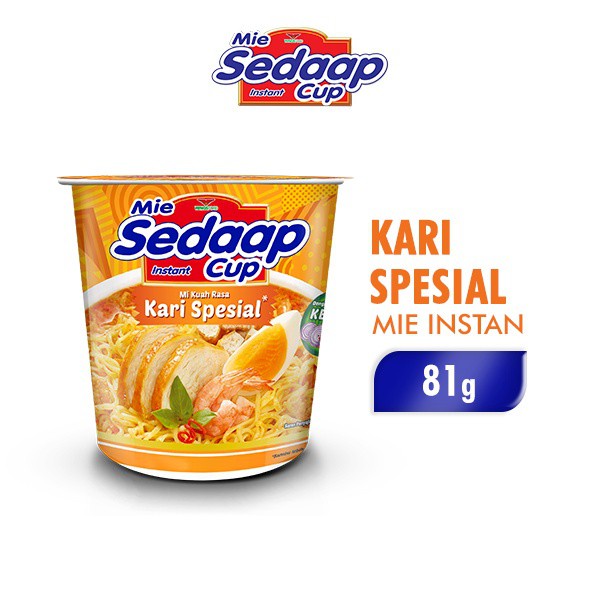 Wings Mie Sedaap Kari Spesial Cup