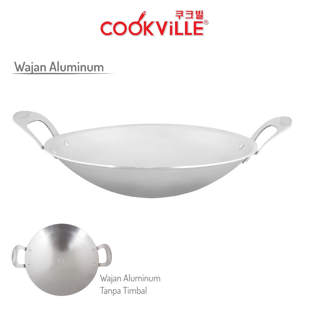 COOKVILLE Aluminum Wajan 32 cm