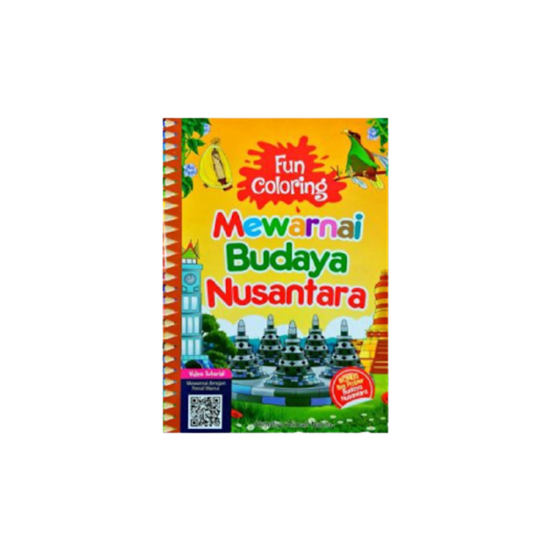 Fun Coloring Mewarnai Budaya Nusantara 1