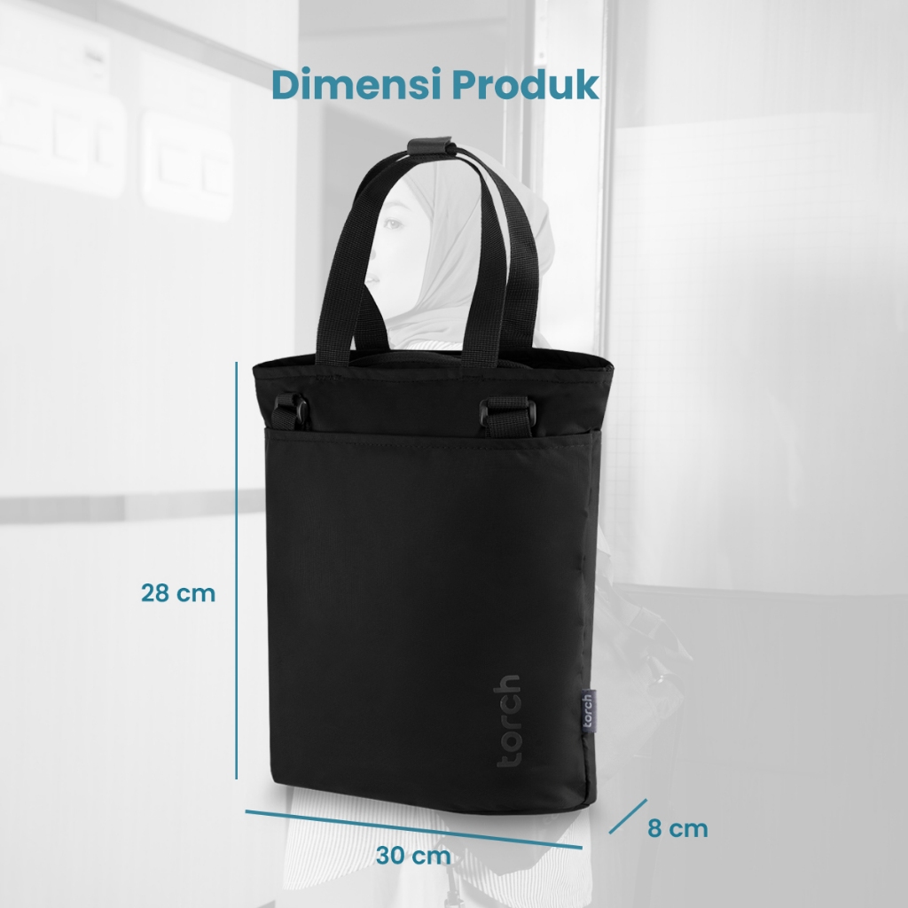 Maha Nagari Nusantara Torch Jinju Tote Backpack