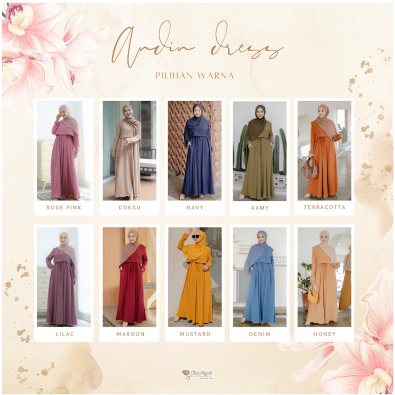 GlizhHijab Andin Dress X Ria Ricis 5