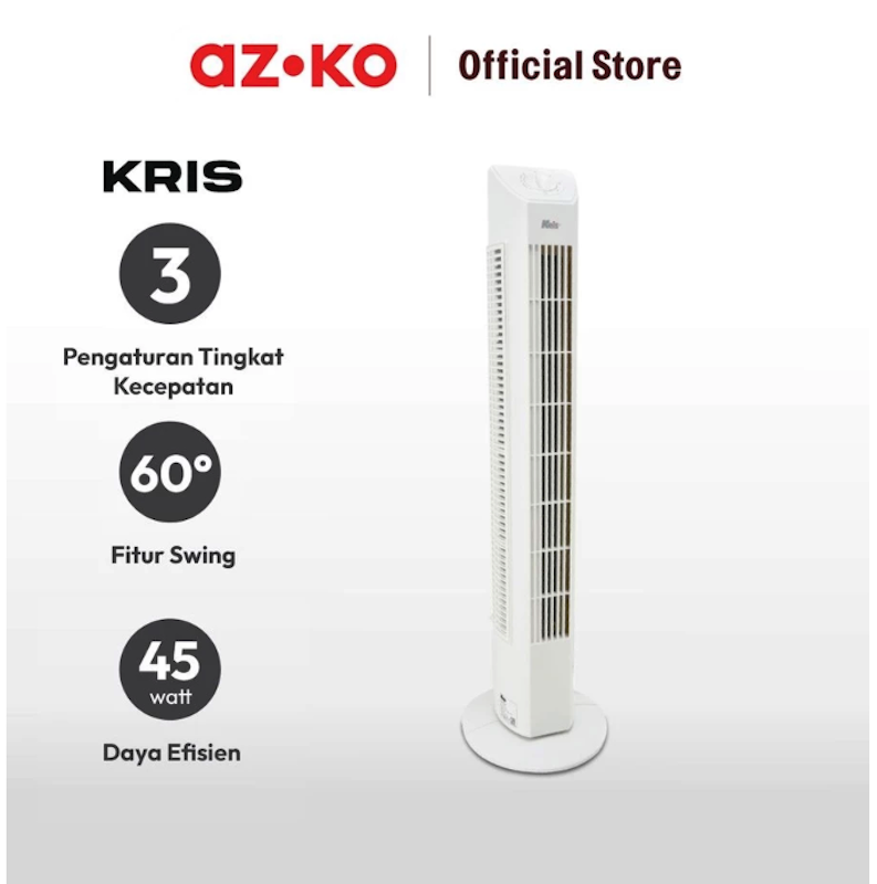 AZKO Kris Kipas Angin Berdiri 45 watt 3