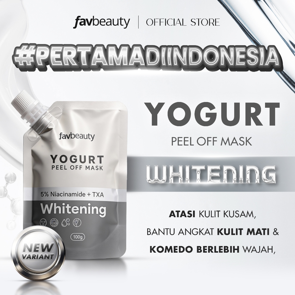  FAV Beauty Yogurt Peel Off Mask Whitening